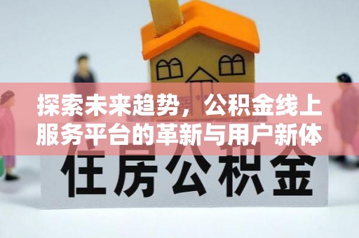 南港探索未来趋势，公积金线上服务平台的革新与用户新体验