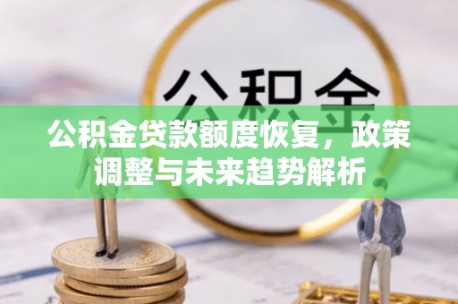南港公积金贷款额度恢复，政策调整与未来趋势解析