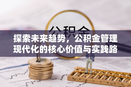 南港探索未来趋势，公积金管理现代化的核心价值与实践路径