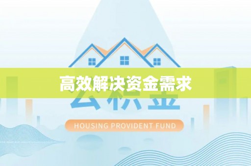 南港高效解决资金需求