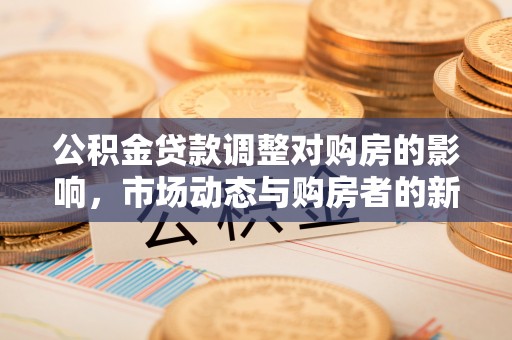 南港公积金贷款调整对购房的影响，市场动态与购房者的新选择
